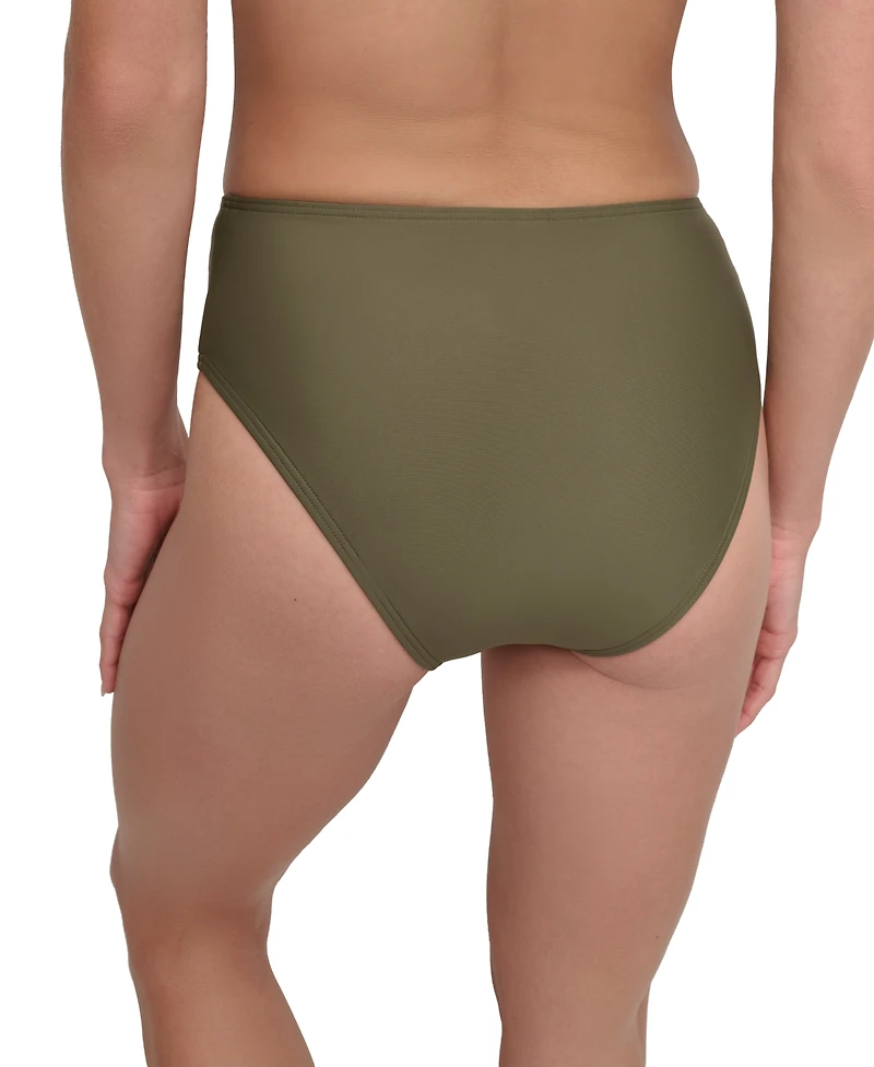 Dkny Women's Classic Mid Rise Bikini Bottoms