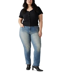 Levi's Trendy Plus Classic Straight Leg Jeans