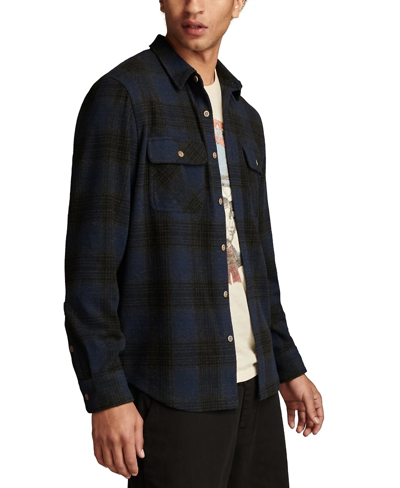 Lucky Brand Men's Brushed Jersey Shirt