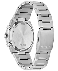 Citizen Eco-Drive Men's Chronograph Zenshin Super Titanium Bracelet Watch 43mm
