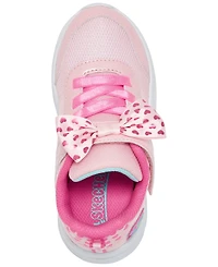 Skechers Toddler Girls Dreamy Dancer - Xtra Bow Fastening Strap Casual Sneakers from Finish Line