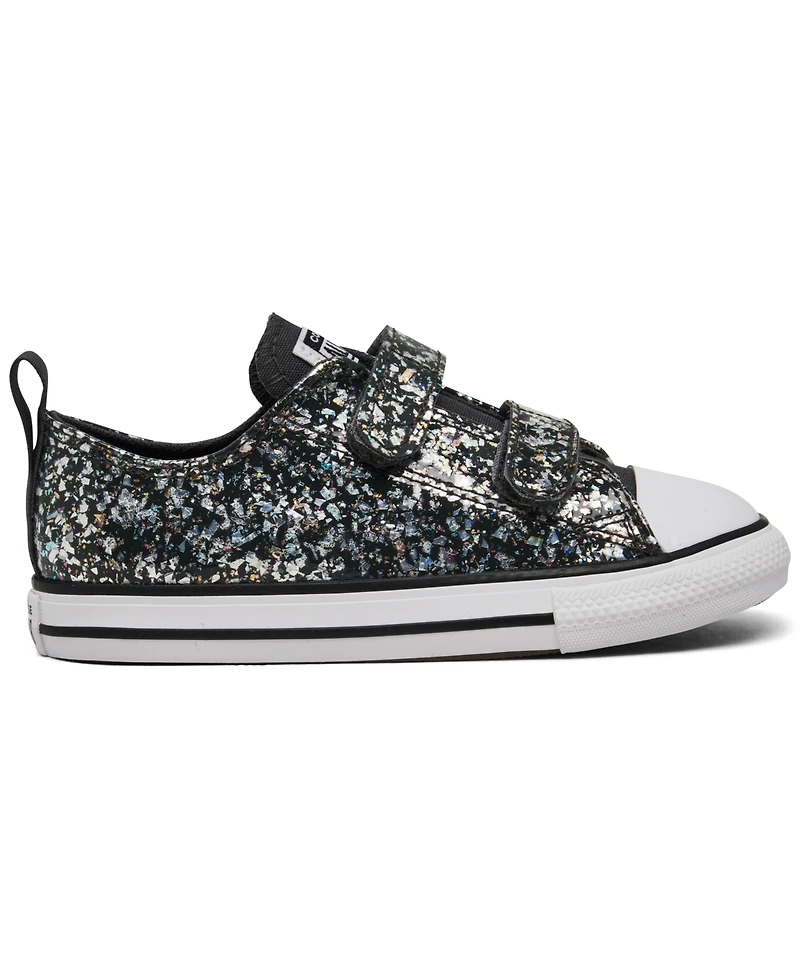 Converse Toddler Girls Chuck Taylor All Star Glitter Easy-On Casual Sneakers from Finish Line