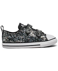 Converse Toddler Girls Chuck Taylor All Star Glitter Easy-On Casual Sneakers from Finish Line