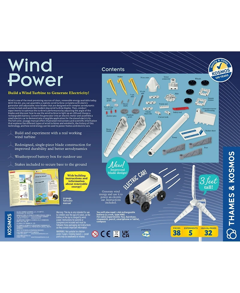 Thames & Kosmos Wind Power V 4.0 Science Kit