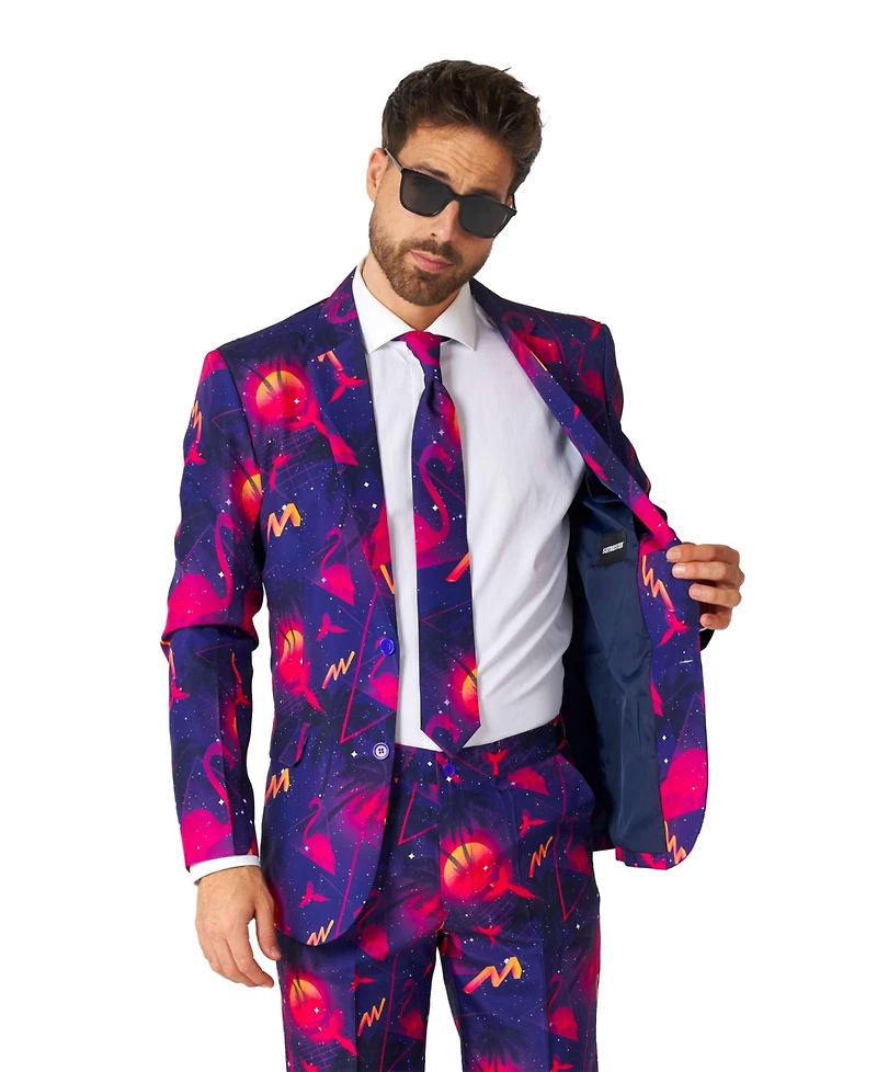 Suitmeister Men's Party Costume - Funny Balloons And Confetti Suit
