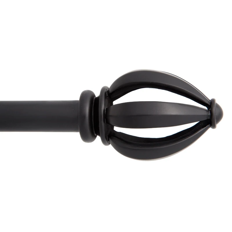 Kenney Lucas 3/4-Inch Decorative Curtain Rod for Stylish Window Treatments