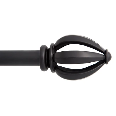 Kenney Lucas 3/4-Inch Decorative Curtain Rod for Stylish Window Treatments