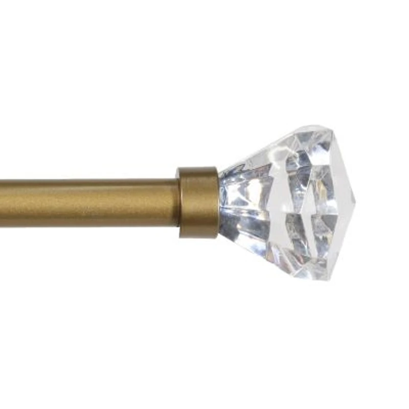 Kenney Fast Fit Easy Install Nadia 5 8 Decorative Window Curtain Rod