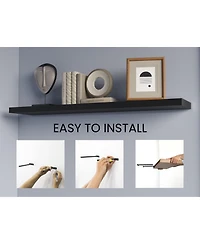 Fm Furniture Greer Floating Shelf in Melamine x2