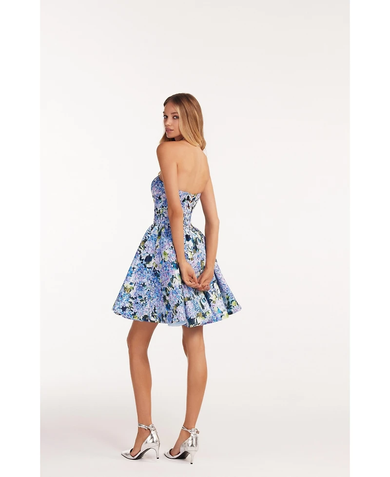 Milla Women's Hydrangea Corset Mi Dress
