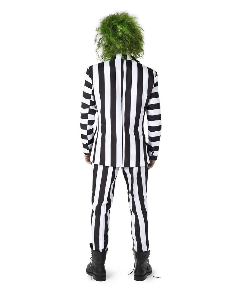 Suitmeister Men's Party Suit - Beetlejuice Costume Multicolor