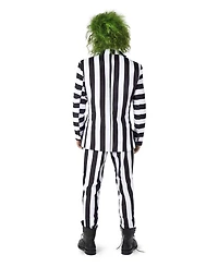 Suitmeister Men's Party Suit - Beetlejuice Costume Multicolor