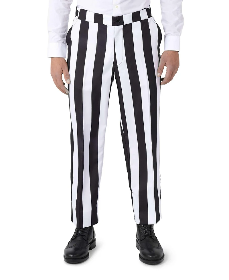 Suitmeister Men's Party Suit - Beetlejuice Costume Multicolor