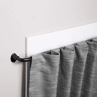 Lunar 5/8" Complete Blackout Room Darkening Wrap Rod