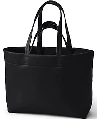 Lands' End Women's Faux Leather Tote