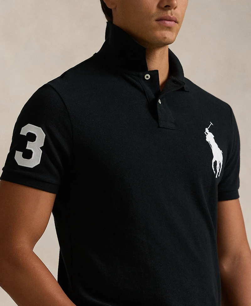 Polo Ralph Lauren Men's Big Pony Custom Slim Fit Mesh