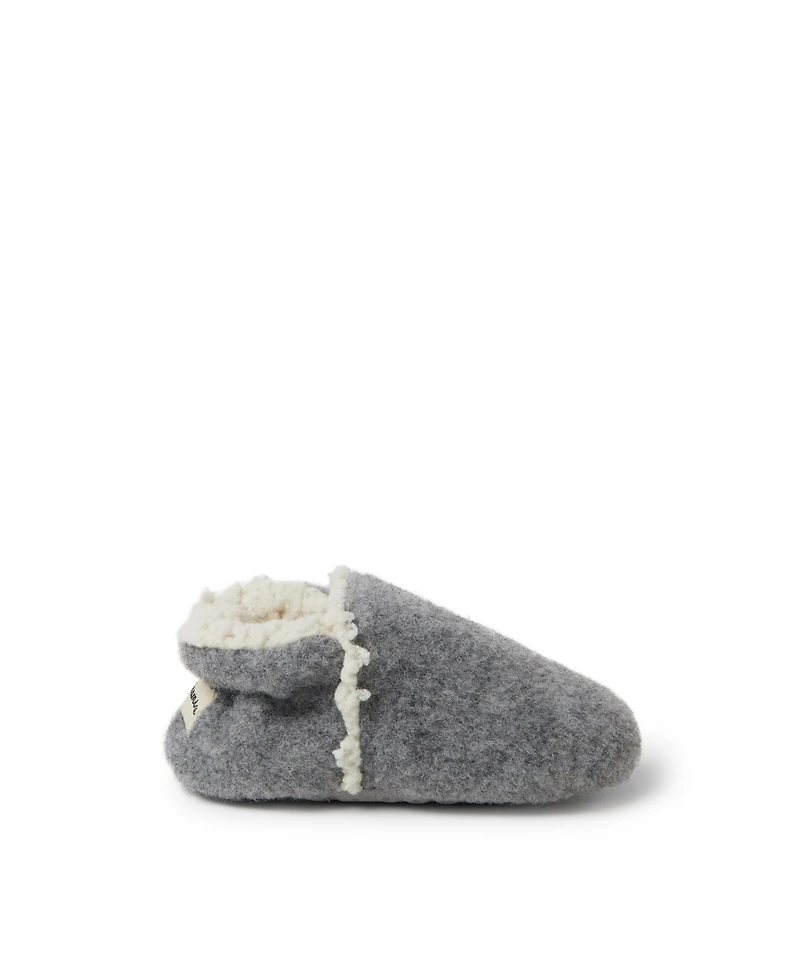 Dearfoams Baby Boys Emerson Felted Closed Back Slipper