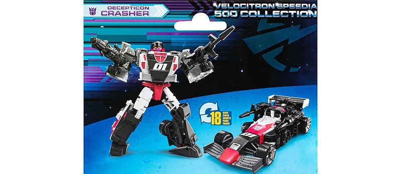 Crasher Deluxe Class | Transformers Legacy Velocitron Speedia 500 Collection