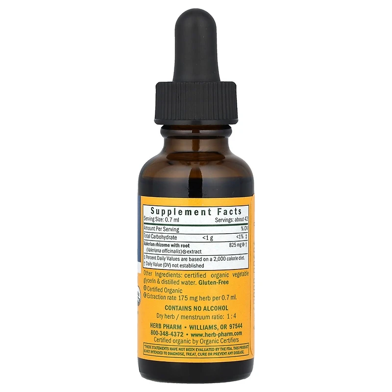 Herb Pharm Valerian Alcohol-Free