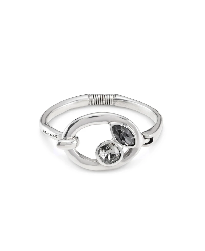 UNOde50 Sterling Silver Plated Metal Alloy Oval Bracelet