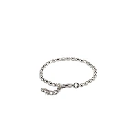 UNOde50 Sterling Silver Plated Metal Alloy and Glass Bracelet