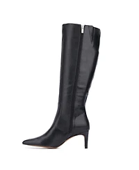 Women's Piper- lizard Embossed Kitten Heel Boots