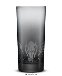 JoyJolt Star Wars Dark Side Tall Drinking Glasses, Set of 4