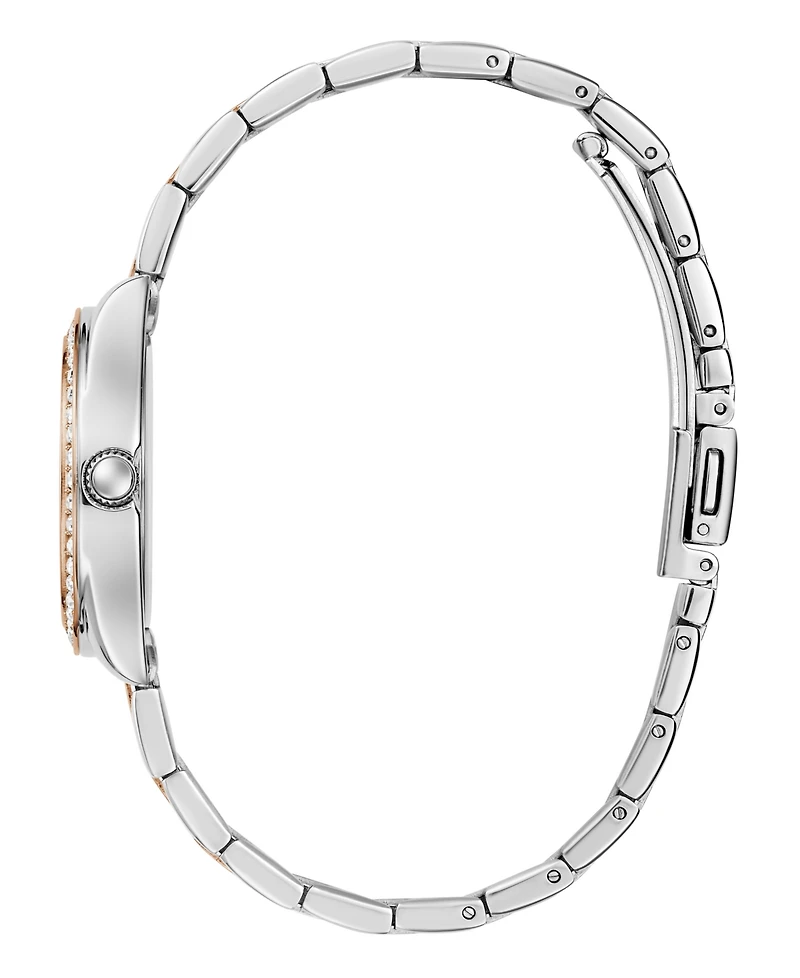 Guess Women's Analog Two-Tone Stainless Steel Watch, 30 mm