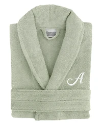 Linum Home Font 100% Turkish Cotton Unisex Terry Bathrobe