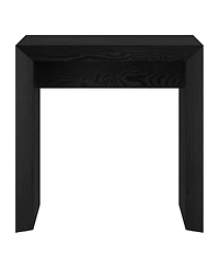 Hudson & Canal 22" Oswin Wide Rectangular Side Table