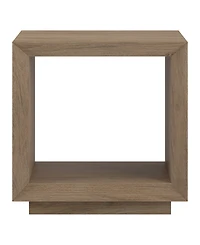 Hudson & Canal 22" Tannen Wide Rectangular Side Table