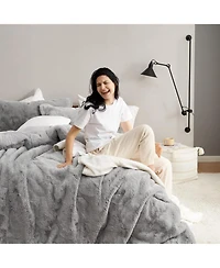 Chunky Bunny - Coma Inducer Oversized Comforter Set - Glacier Gray