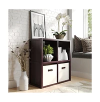 John Louis Home Solid Wood 4 Cube Organizer