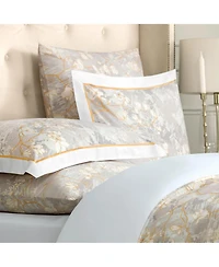 Togas Sybil Sham Queen grey-blue-white-gold