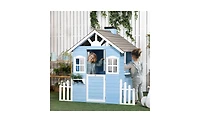 Slickblue Kids Playhouse - Imaginative Outdoor Fun for Creative Playtime Adventures