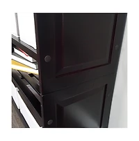 John Louis Home Solid Wood 2 Tier Storage Rack