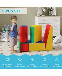 Soozier 5 Piece Climb and Crawl Activity Play Set, Assorted