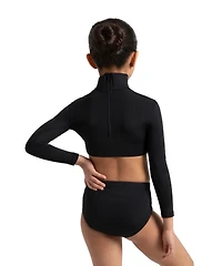 Capezio Girls Turtleneck Long Sleeve Top