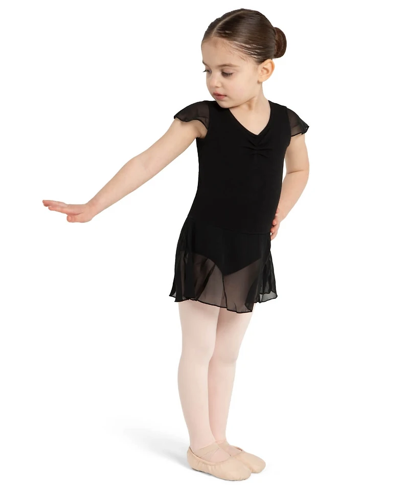 Capezio Girls Flutter Sleeve Dress