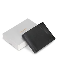 Champs Men's Iconic Collection Leather Center Wing Wallet