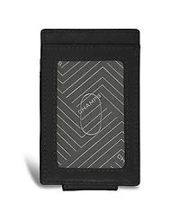 Champs Men's Onyx Collection Leather Mag Card Case