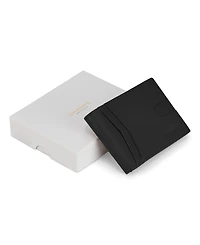 Champs Men's Onyx Collection Leather Access Center Wing Wallet