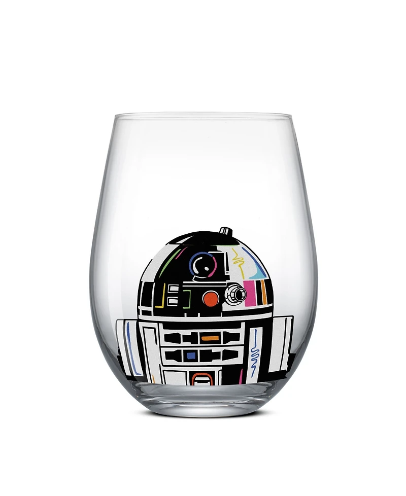 JoyJolt Star Wars Stemless Wine Glasses, Set of 4