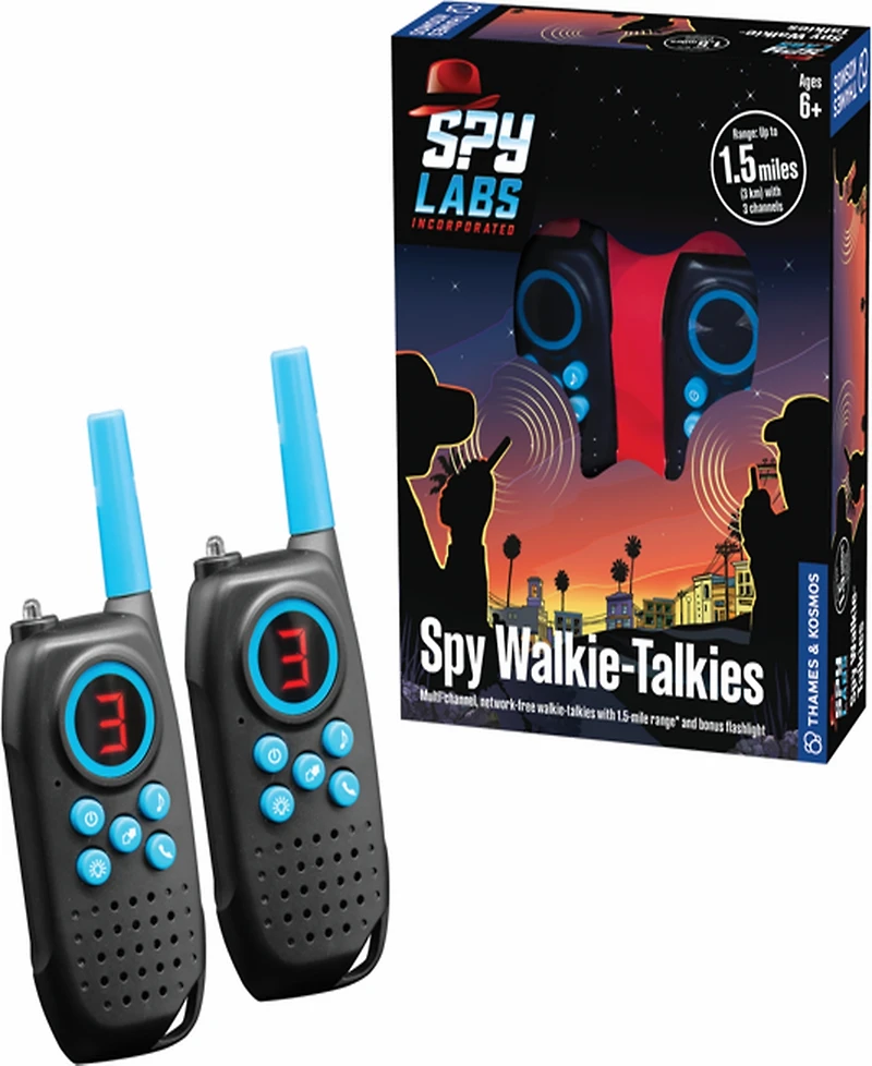 Thames & Kosmos Spy Labs: Spy Walkie-Talkies Investigation Kit