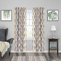 Kenney Curved Wrap Around Room Darkening Curtain Rod