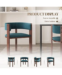 Wooden dining chairs set of 2 room chair for kitchen, home, living room,