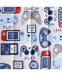 Alex + Bella Gamer Blue Grey 3-Piece Ultra Soft Microfiber Comforter Set - Full