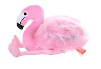 Wild Republic Cuddlekins Mini Flamingo Stuffed Animal, 8 Inches