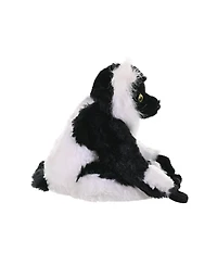 Wild Republic Cuddlekins Mini Black & White Ruffed Lemur Stuffed Animal, 8 Inches