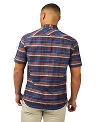 Ben Sherman Men's Classic Check Short Sleeve Shirt